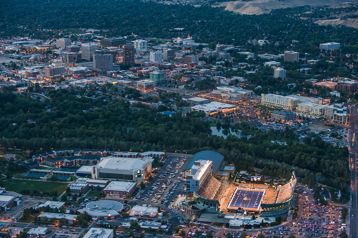 Boise State University Football Field- Bronco Stadium